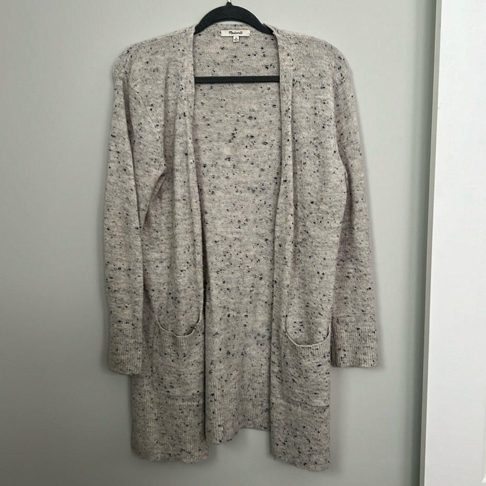 Madewell Donegal Kent Cardigan Sweater in Coziest Yarn